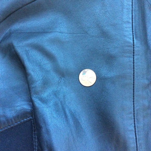 DKNY Sleeveless Dress with Leather Panel - Picture 6 of 7